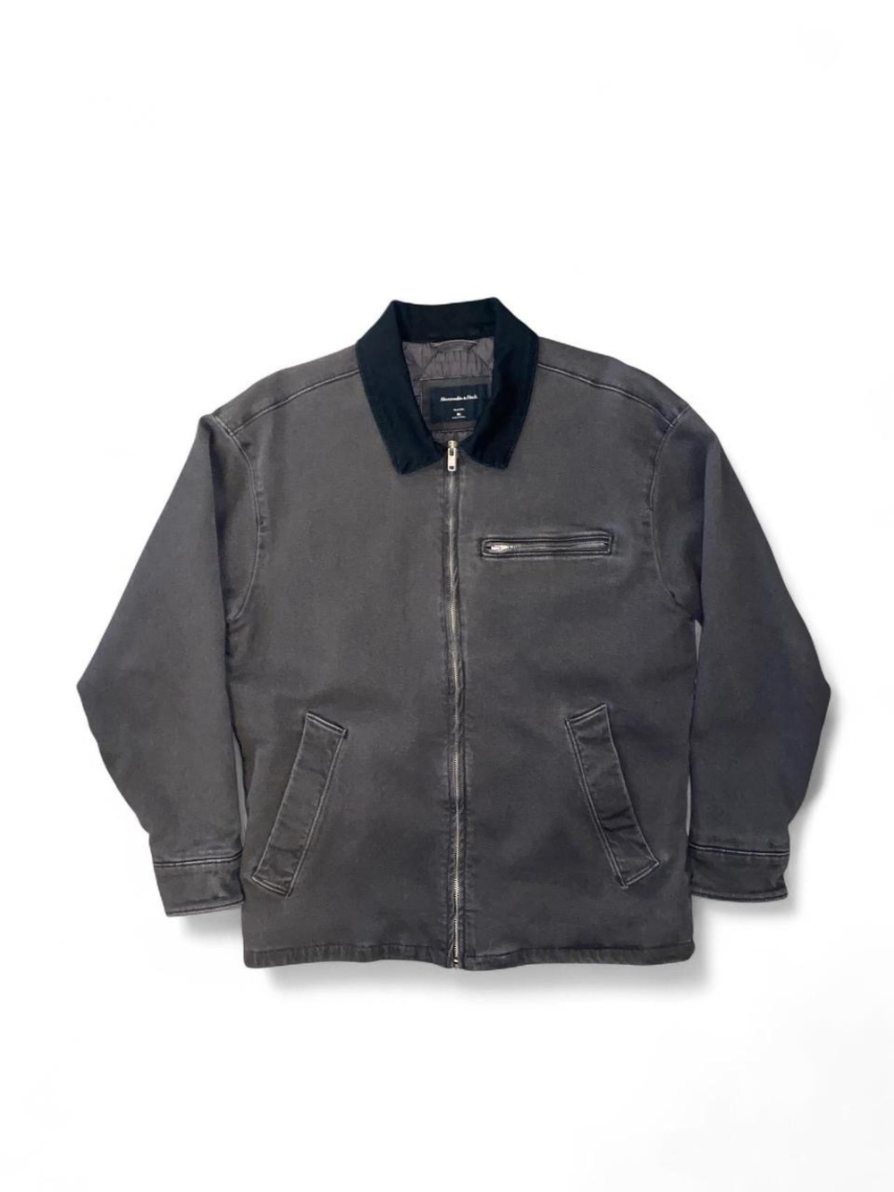 Abercrombie & Fitch Dark Grey Workwear Jacket
